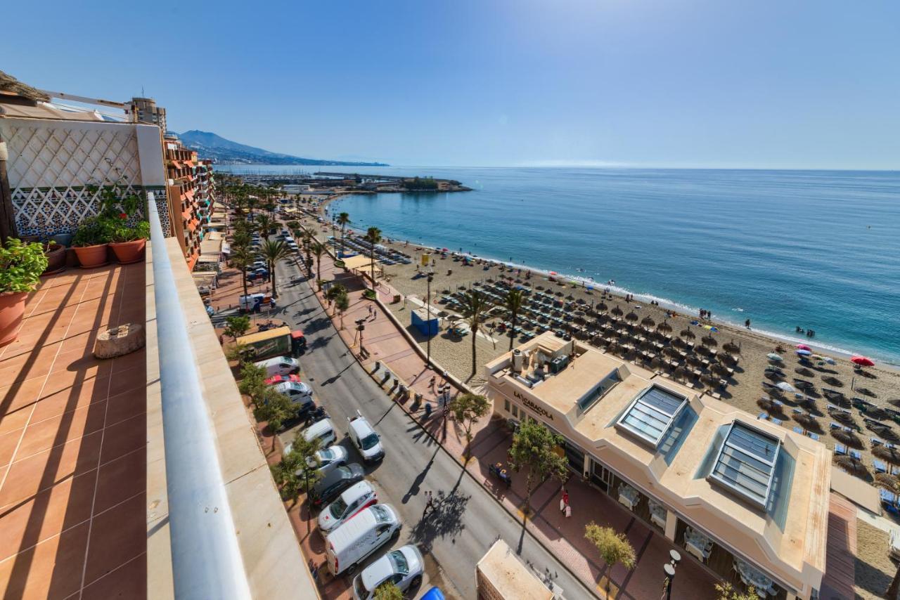 Holidays2Fuengirola Duplex With Stunning Sea View, Terraces,1St Line Beside Port Exteriér fotografie