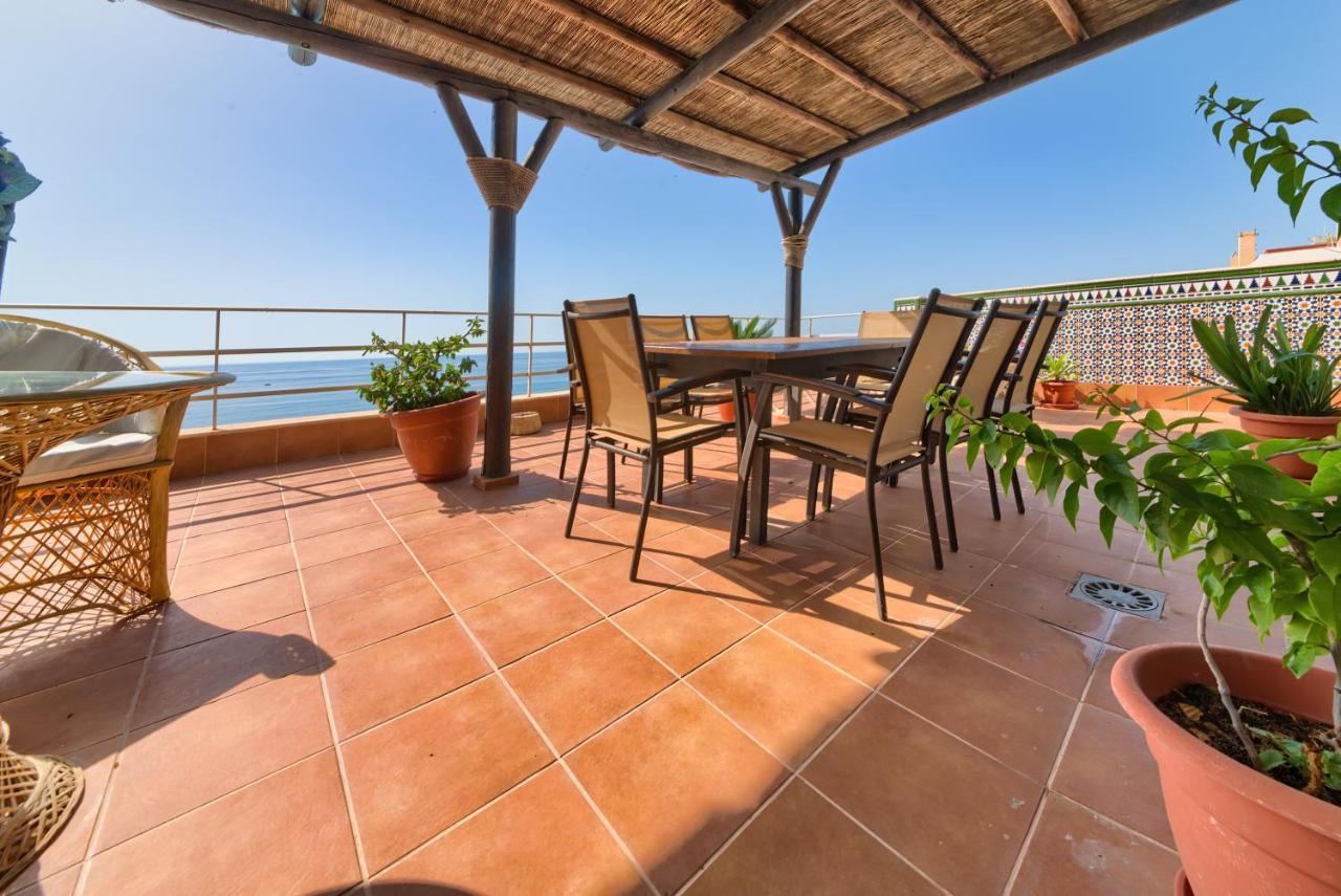 Holidays2Fuengirola Duplex With Stunning Sea View, Terraces,1St Line Beside Port Exteriér fotografie